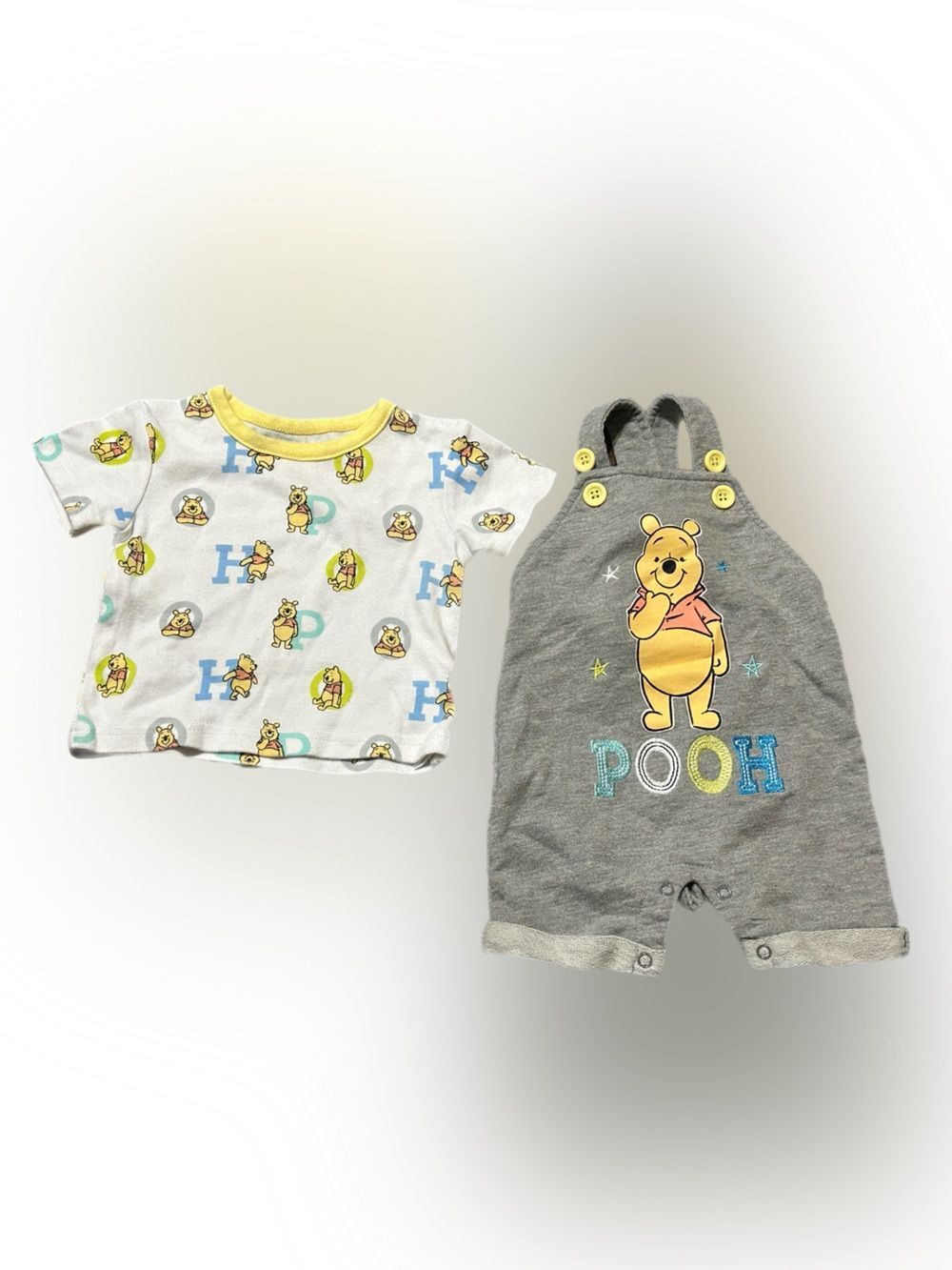 Disney Baby Winnie the Pooh Cloth Overalls Outfit